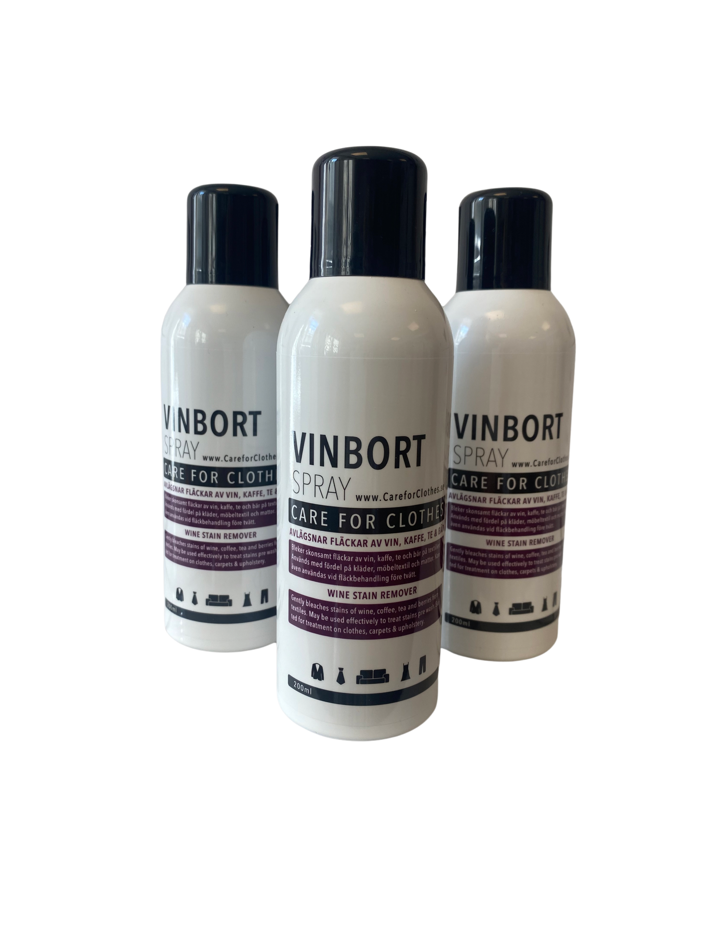 VINBORT 200 ml - Stain removal without washing -