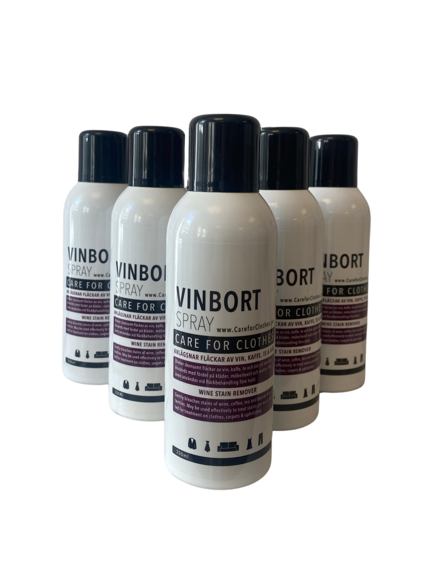 VINBORT 200 ml - Stain removal without washing -