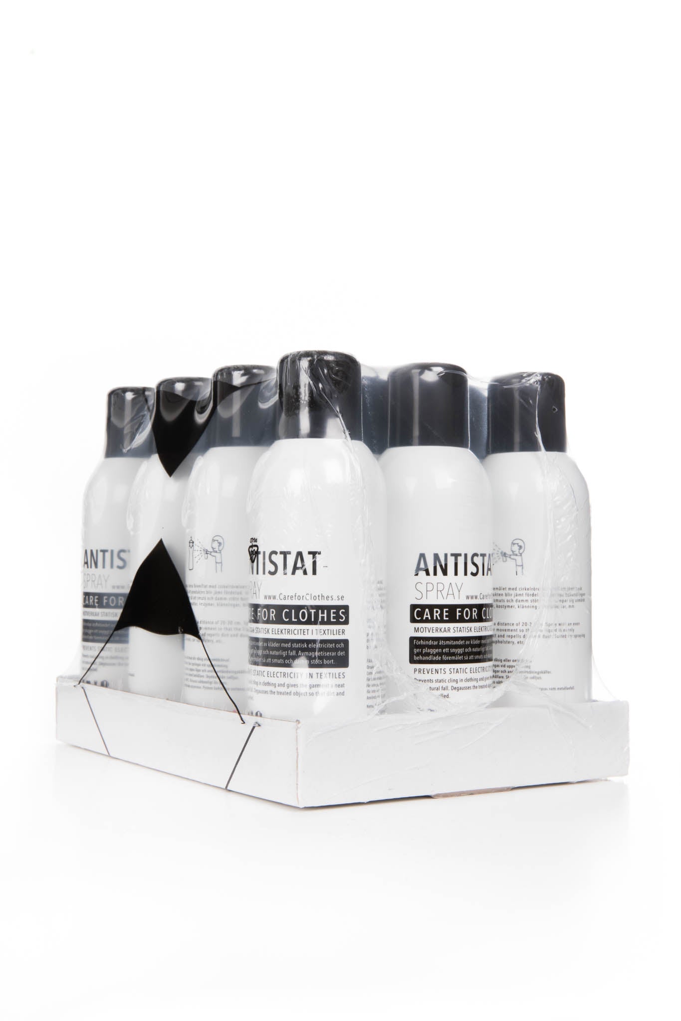 Antistatspray 200ml Motverkar statisk elektricitet i textilier