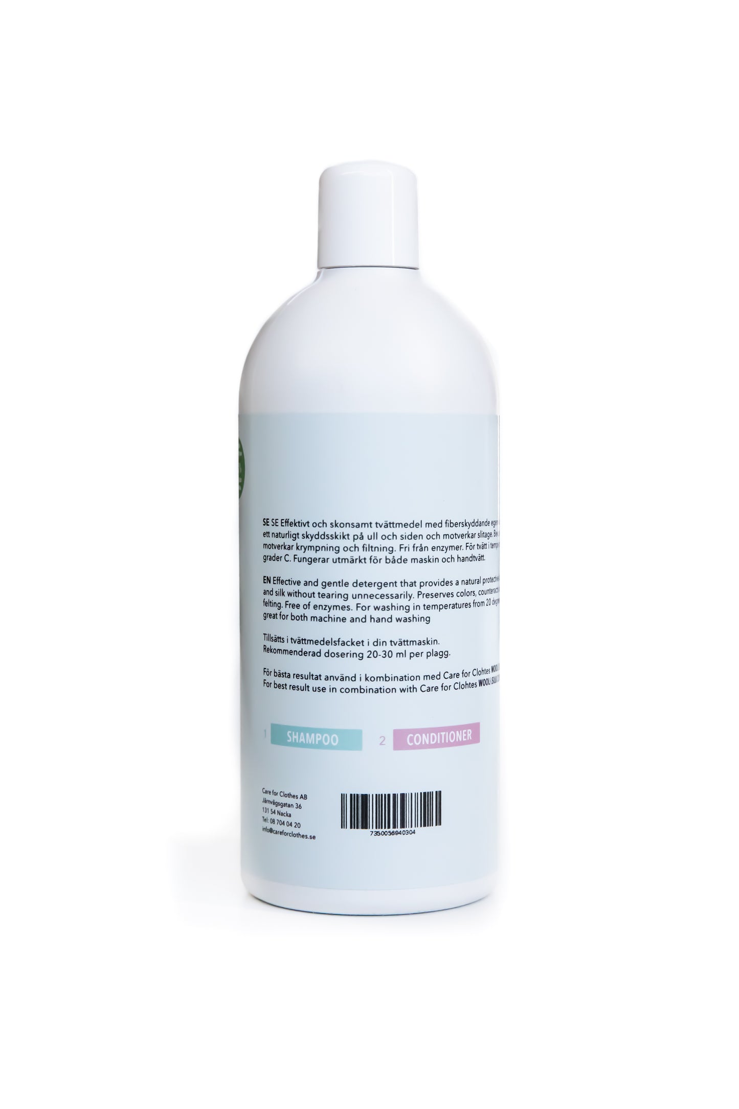 WOOL & SILK SHAMPOO - Detergent for wool, cashmere and silk