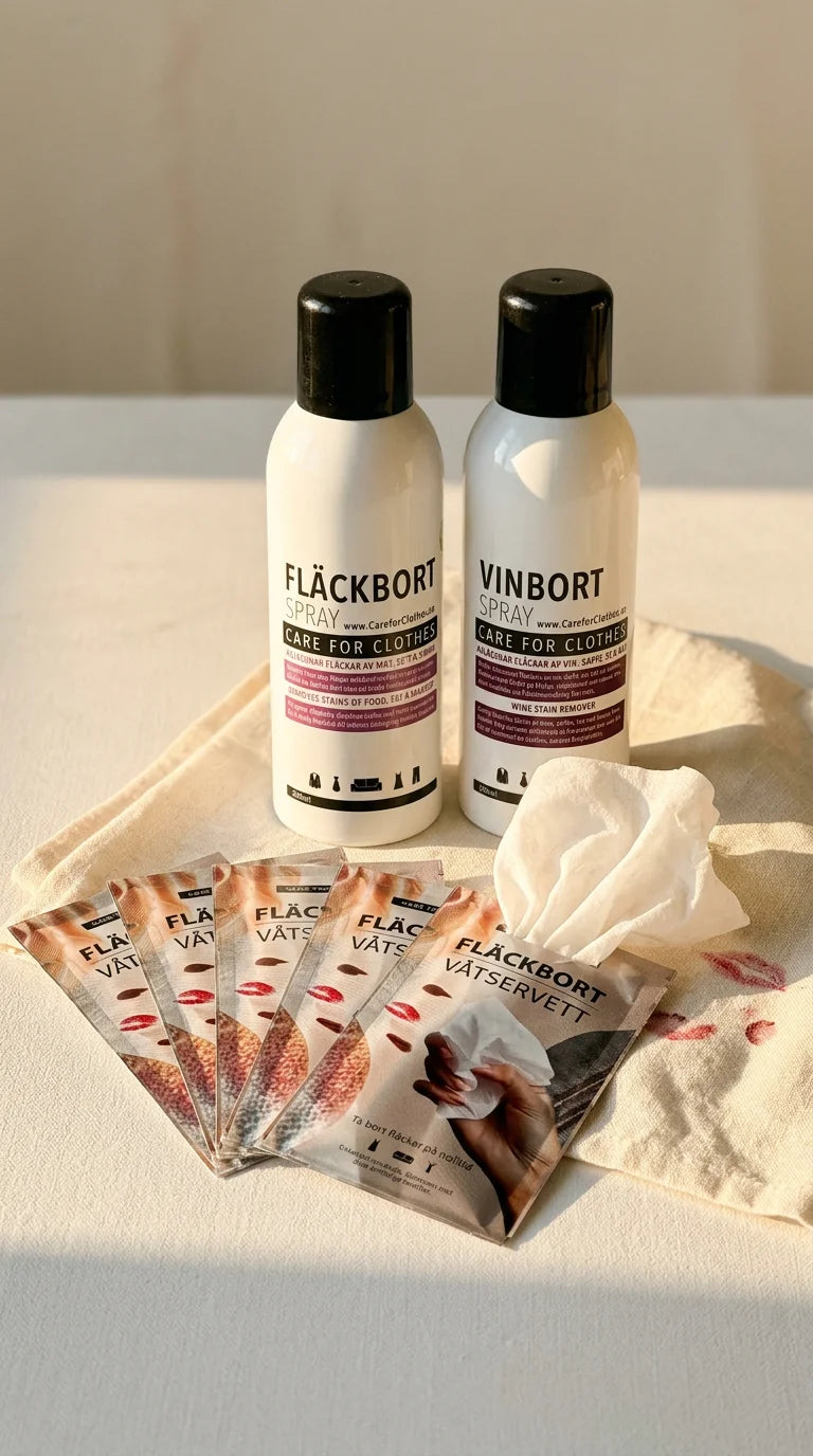 FLÄCKBORTTAGNING UTAN TVÄTT Fläckbort, Vinbort, Fläckbort Våtservett