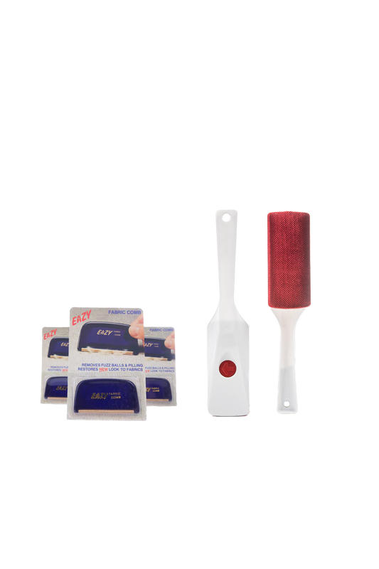 "KIT" PERFECT PACKAGE with comb and velvet brush